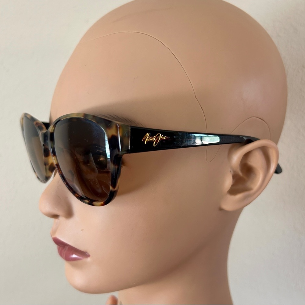 Maui Jim Summer Time Polarized Sunglasses MJ732 Tortoise/Bronze - Picture 6 of 12